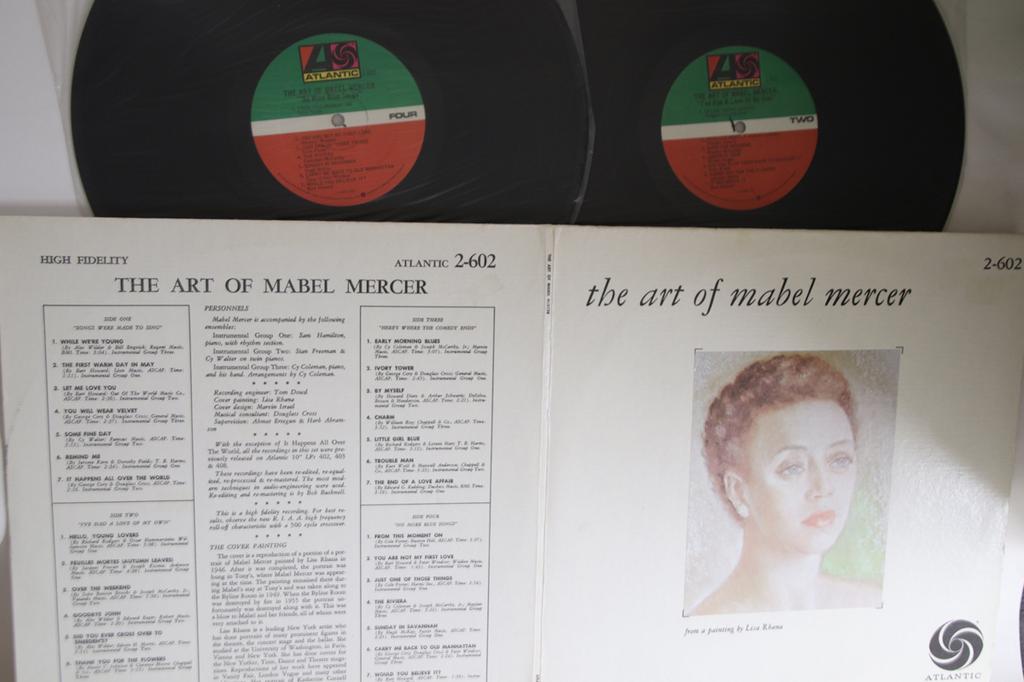 LP Record MABEL MERCER - Art Of Mabel Mercer 2602 ATLANTIC US Jazz Used