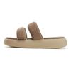 Fila Sandales Claquettes Velours Mode Polyvalentes Confortables Durables Antibactériennes Femmes Sandales Marron Jaune F12W421505FBS