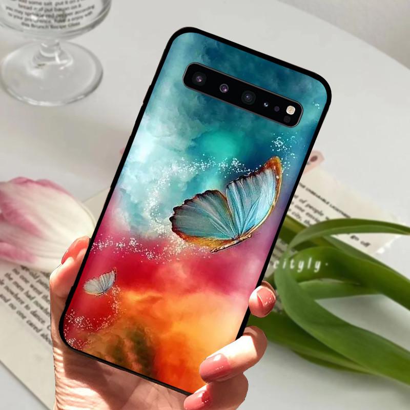 Pro Samsung S10 5G Pouzdro S10 Plus Nárazuvzdorné Mramorové Černé Pouzdra Pro Samsung Galaxy S10 Plus S10e Kryt Silikonový Zadní Nárazník S10+