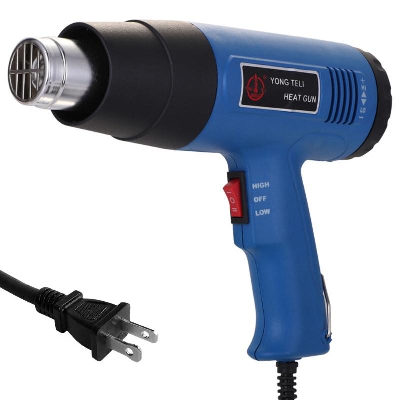 

600W 300℃ 600℃ Heating Guns Heavy Duty Hot Air Guns Kit Variable Temperature Control Fast Heating for Paint Stripping