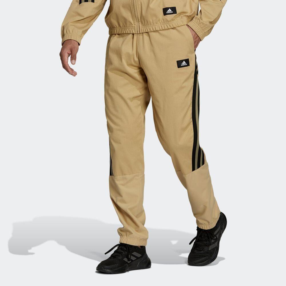 Adidas Knitted Sweatpants Men's Khaki HA6568