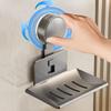 No-Drill Suction Cup Soap Holder