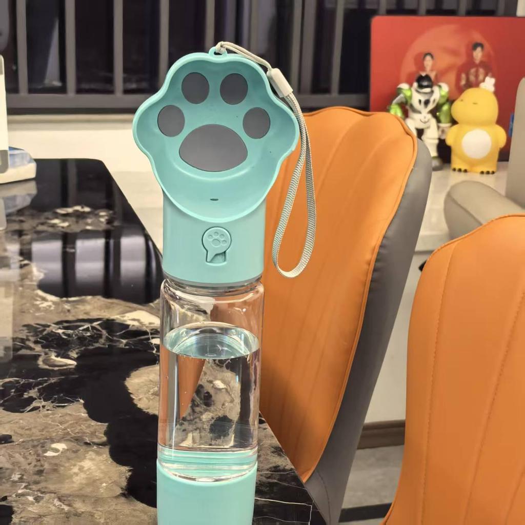 Portable Pet Water and Food Bottle for Outdoor Travel - Dog & Cat Hydration Dispenser