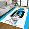 Argentina's Messi Action Carpet Design for Living Rooms Bedrooms Playrooms Kitchen Antislip Carpet Anime Office Decor Wedding Party Gift