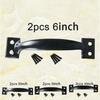 For Sliding Gate Handle Set of Two Perfectly Designed for Barn Doors In Garages or Sheds with Grip Friendly Features