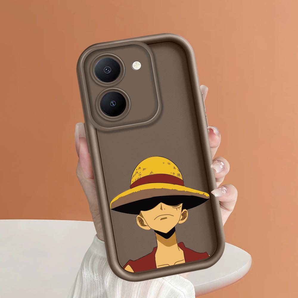 Soft Silicone Square Ladders Cartoon Pattern Full Cover Camera Protection Shockproof Case for iPhone Infinix Tecno Vivo