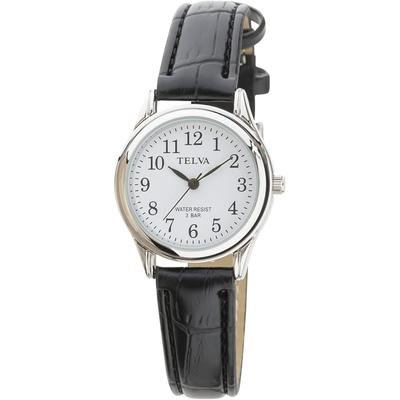 CREPHA Women's Analog Watch with Quiet Second Hand, Made In Japan Quartz Movement, 3 ATM Water Resistance, Simple Design, Easy-to-Read Leather Strap, 