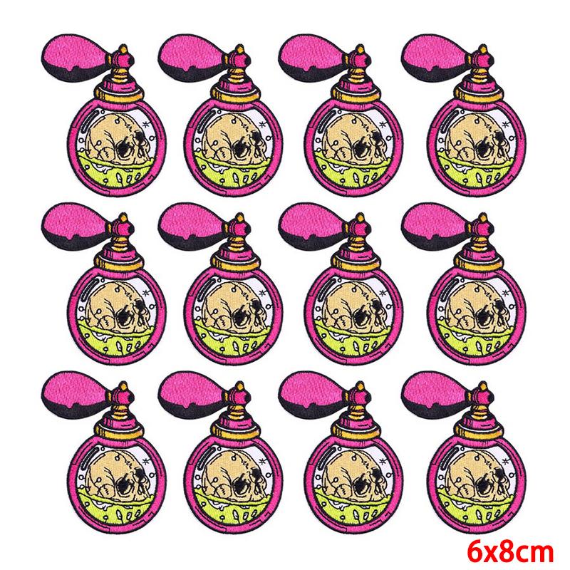 10 teile/los Großhandel Stickerei Patch Eisen Auf Patches Für Kleidung Patches Auf Kleidung Jacken Dekor Applikation Nähen Liefert