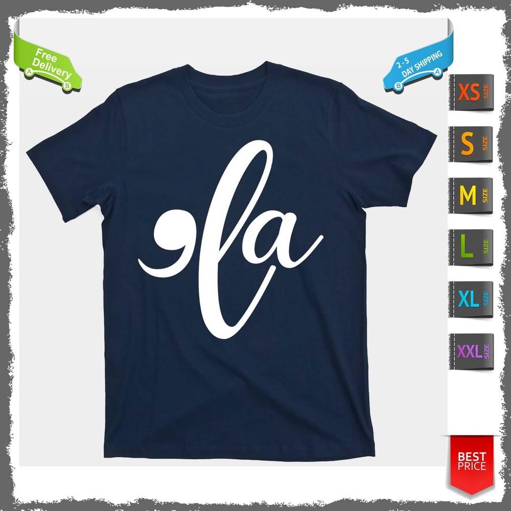 Funny Comma La Kamala Harris T-Shirt For Men And Women Unisex T-Shirt M