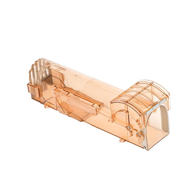 Pedal-Activated Eco-Friendly Non-Toxic Long Cage Mouse Trap