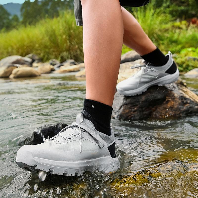 VA Outdoor Waterproof Comfortable Wear-resistant Sports Shoes Hiking Off-road Mountaineering Non-slip One-pedal Lazy Casual Shoes