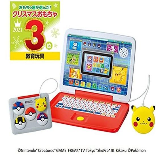 Takara Tomy Pocket Monster Pokemon Pikachu Academy Mouse Get Computer Educational Toy Age 4 up Safety Standards Compliant ST Mark Certification
