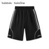Balabala shorts for boys in summer, 2026 new straight leg sweatpants, made of pure cotton, comfortable and skin friendly