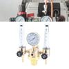 Double Tube Argon Regulator Flowmeter Gas Pressure Reducer G5 8 Male Thread for Welding