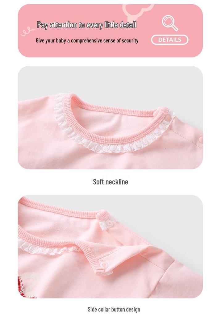 Conjunto de Otoño para Bebé Niña Youqi: Conjunto de Dos Piezas de Manga Larga y Pantalones para Bebés de Un Año - Nuevo Estilo 2026