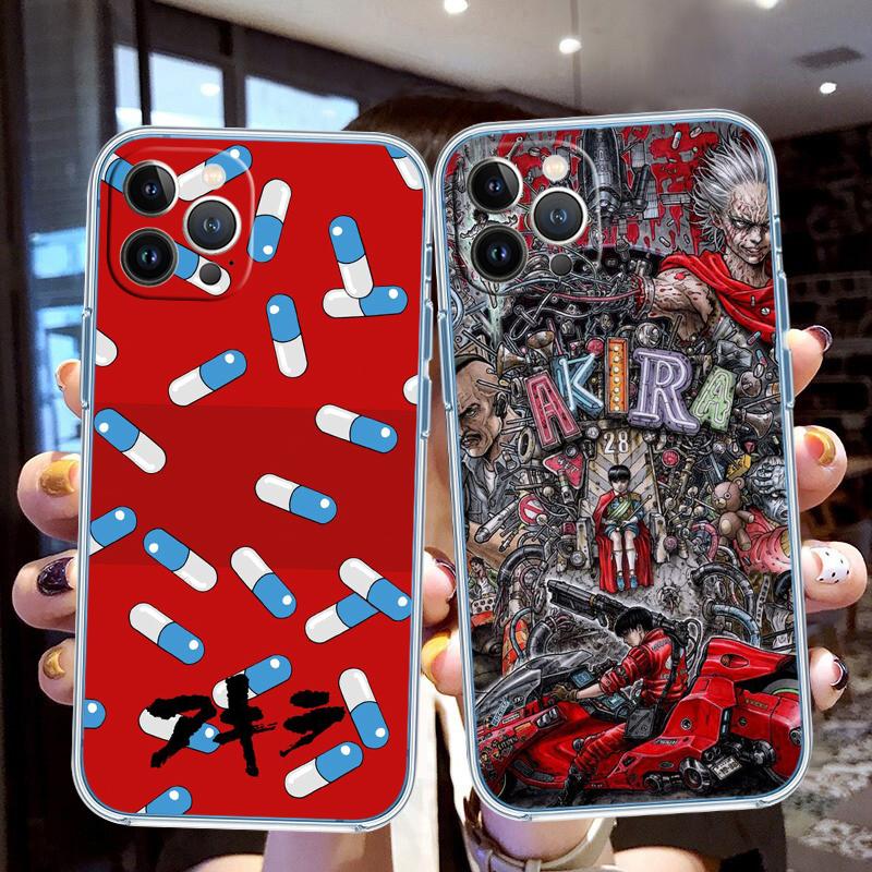 LO2 Akira Anime Weiche durchsichtige Handyhülle für Samsung Galaxy A04 A04S A14 A23 A34 A54 M23 M33 M52 M53