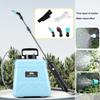 Electric Garden Sprayer 5L/8L Backpack Sprayer with 3 Mister Nozzles Retractable Wand Shoulder Strap Rechargeable Weed Sprayer for Spring Time