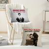 American Singer B-Bruno M-Mars Pillow Case Office Cushions Suitable For Sofa Car Bedroom Decorative Cushion Cover
