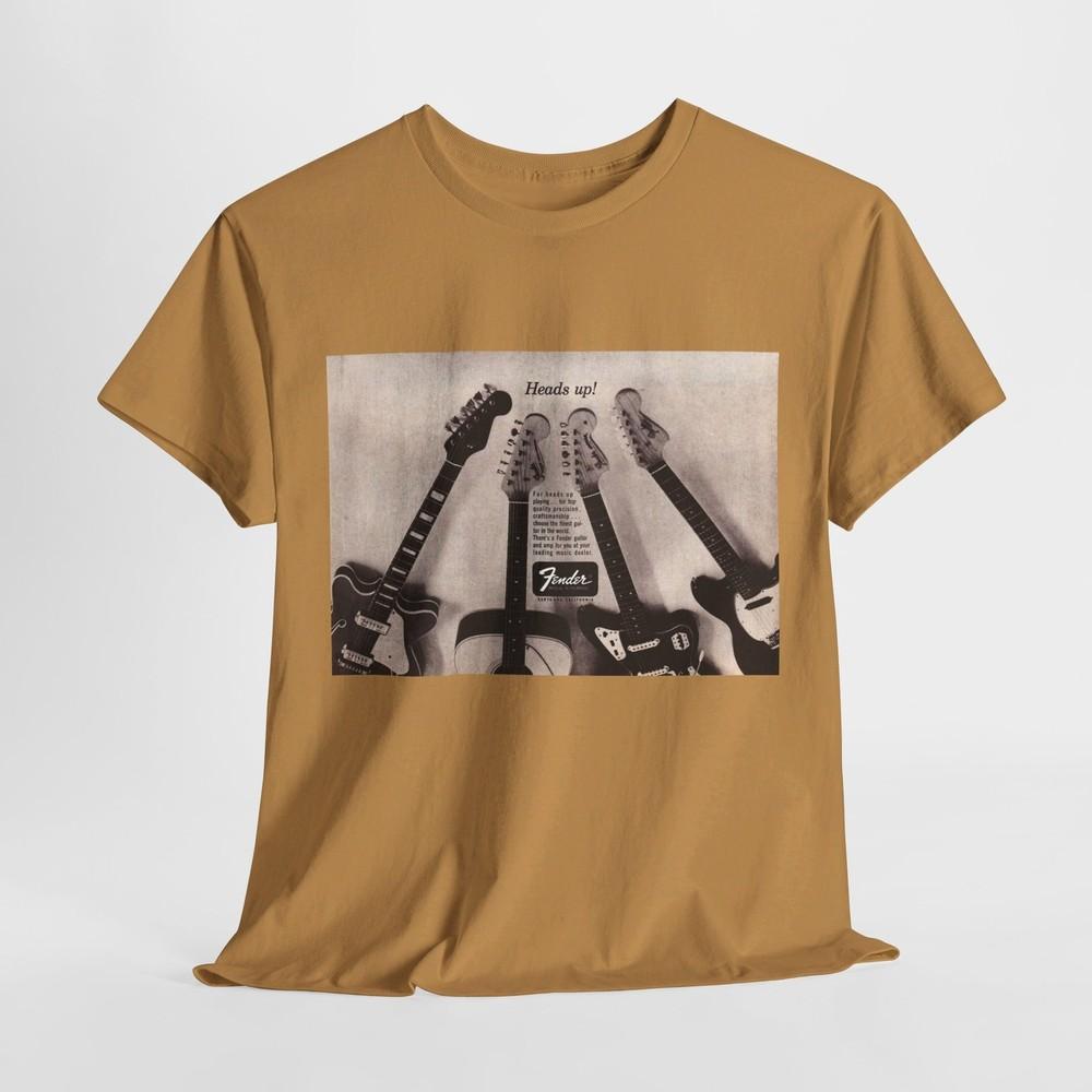 Vintage Fender Ad Guitar T-Shirt Unisex Unisex T-Shirt S