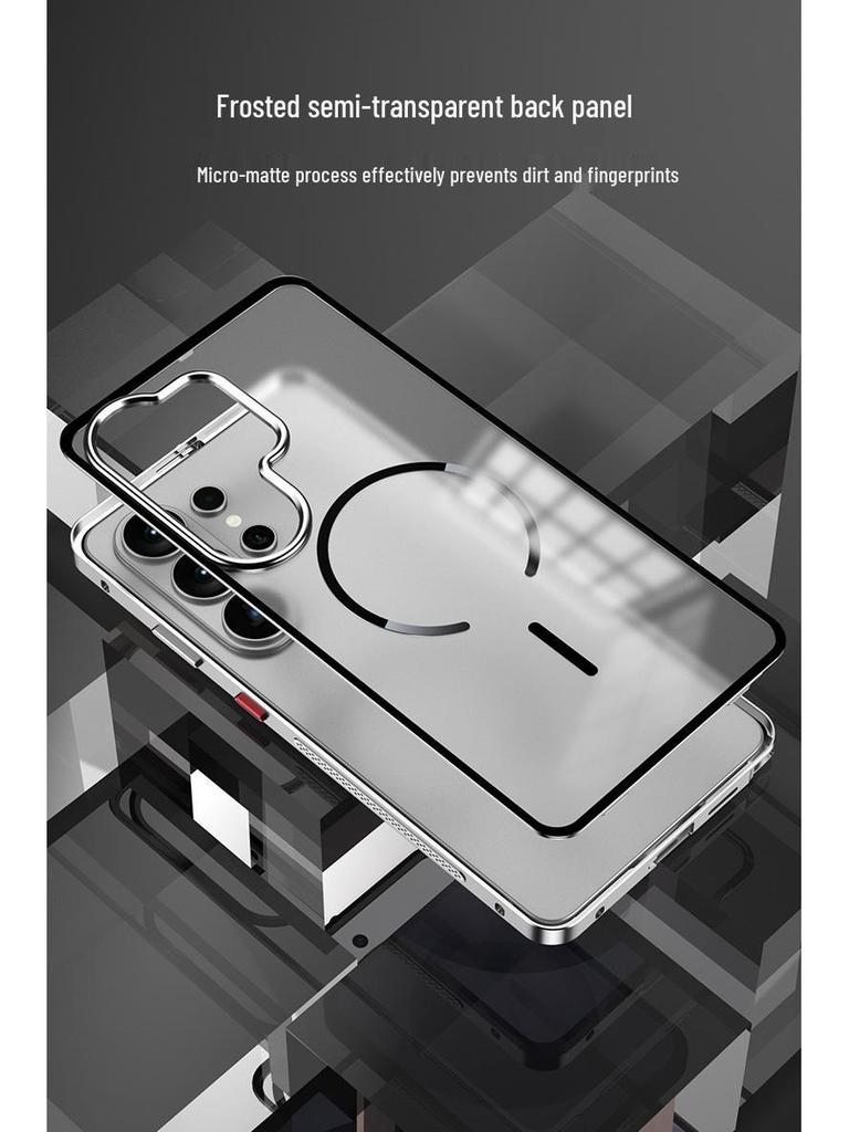 S26Ultra Metal Frame Magnetic Cooling Protective Case