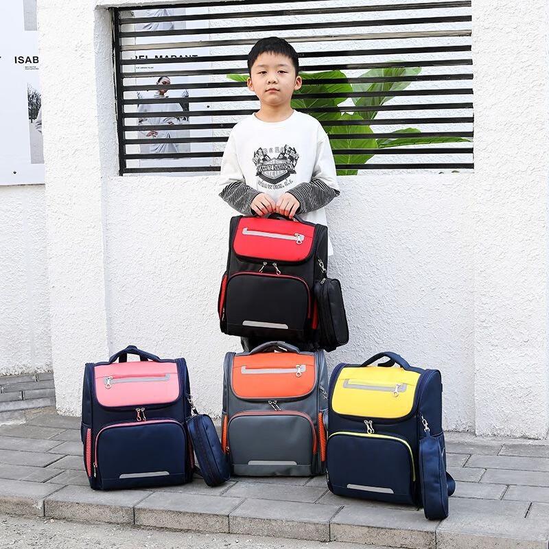 Children's Lightweight Splashproof Spine Protection Backpack