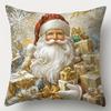1pcs Christmas-themed Pillowcases for Home ,Suitable for Christmas home decoration pillowcase, without pillow core.