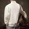 Men's Trendy Loose Half-Zip Stand Collar Sports Hoodie 2025 Spring/Autumn Collection