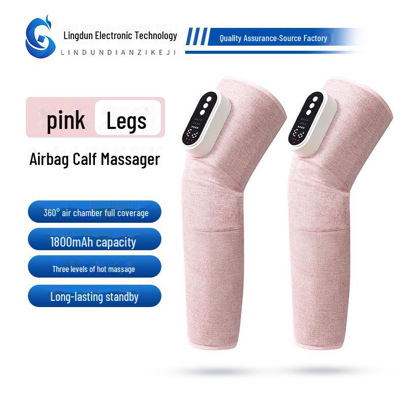 Electric Air Pressure Calf and Knee Massager for Physiotherapy and Slimming