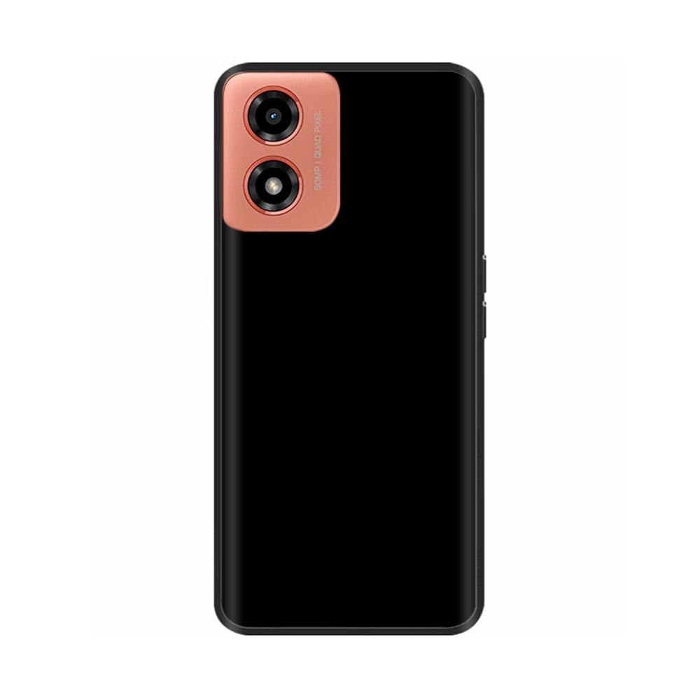

Case For Moto G04s Shockproof Black Soft Silicone Back Cover Phone Case on For Motorola Moto G04S G04 MotoG04 MotoG04s Bumper Moto G04s