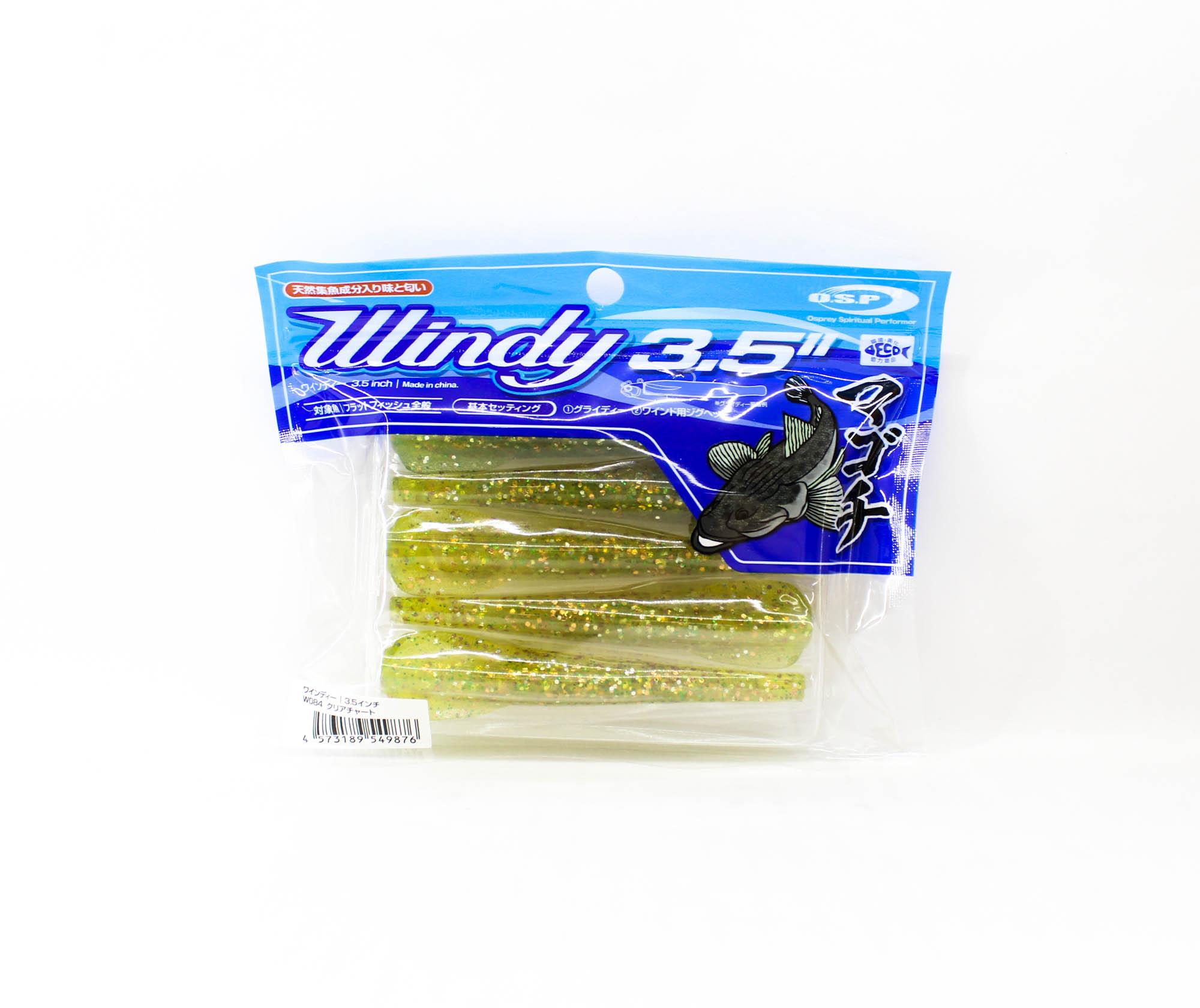 

OSP Soft Lure Windy 3.5 Inches W-084 (9876)