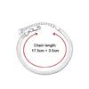  Sterling Tone Anniversary Giveaway Present Modish Stylish Women Blade Bracelets Classic Short Adjustable Charming JewelryFashion Wrist