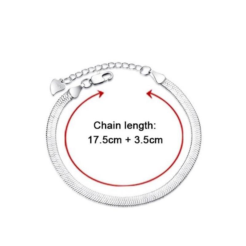 Sterling Tone Anniversary Giveaway Present Modish Stylish Women Blade Bracelets Classic Short Adjustable Charming JewelryFashion Wrist