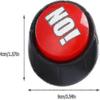 2pcs Yes Button And No Button With Sound Talking Buttons Office Home Learning Buzzers - JA