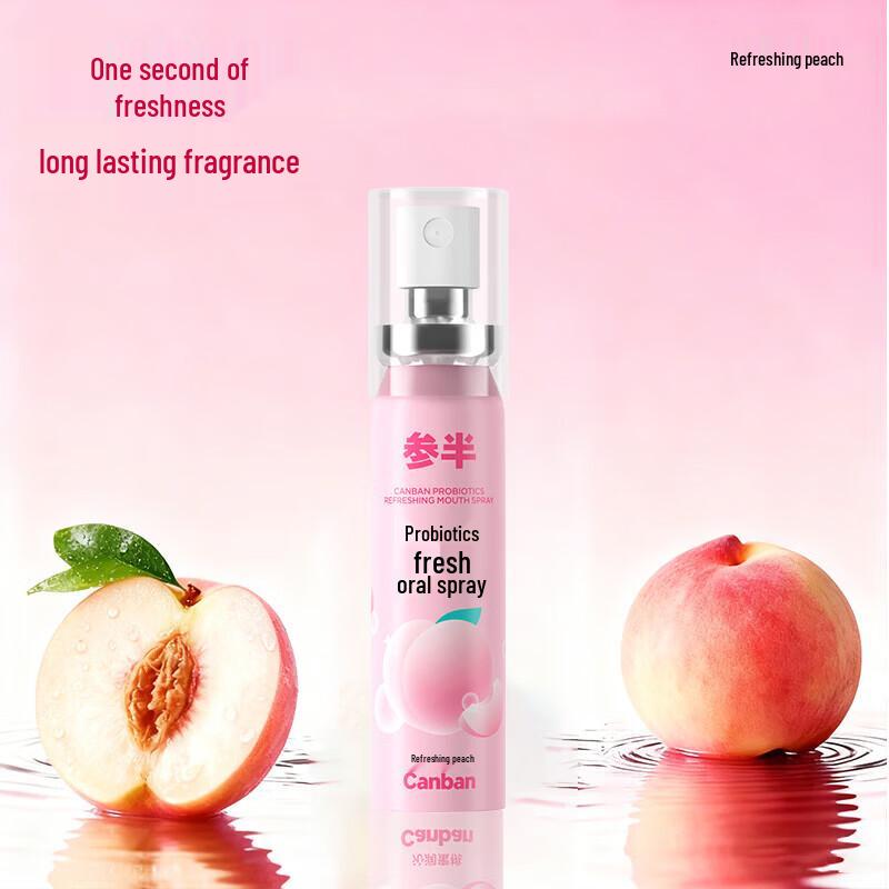 Canban Refreshing Peach Probiotic Oral Spray