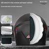 Certified Electric Vehicle Winter Full-Face Helmet for Men & Women - Windproof, Warm, Neck Gaiter Protection