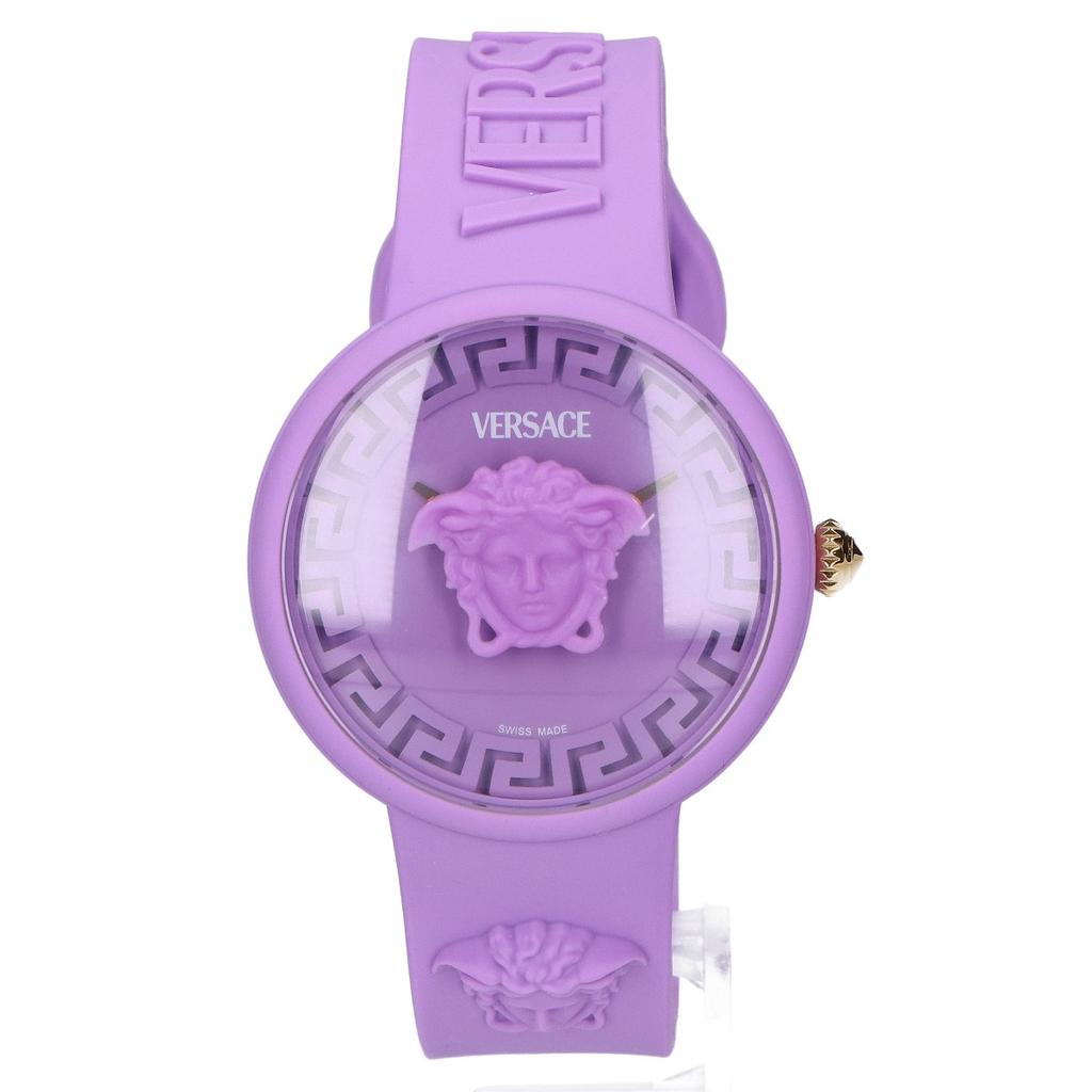 Versace [Excellent Condition] C1-VE8J Medusa Quartz Watches purpleUsed