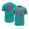 Amerikanisches Retro-Alphabet High Street Trendiges Baseball-Trikot Modisches Schnelltrocknendes Atmungsaktives 3D-Digitaldruck Kurzärmeliges Oberteil
