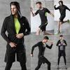 Premium 5pcs Men's Gym Jogging Set With Breathable Quick-dry Fabric And Hoodie