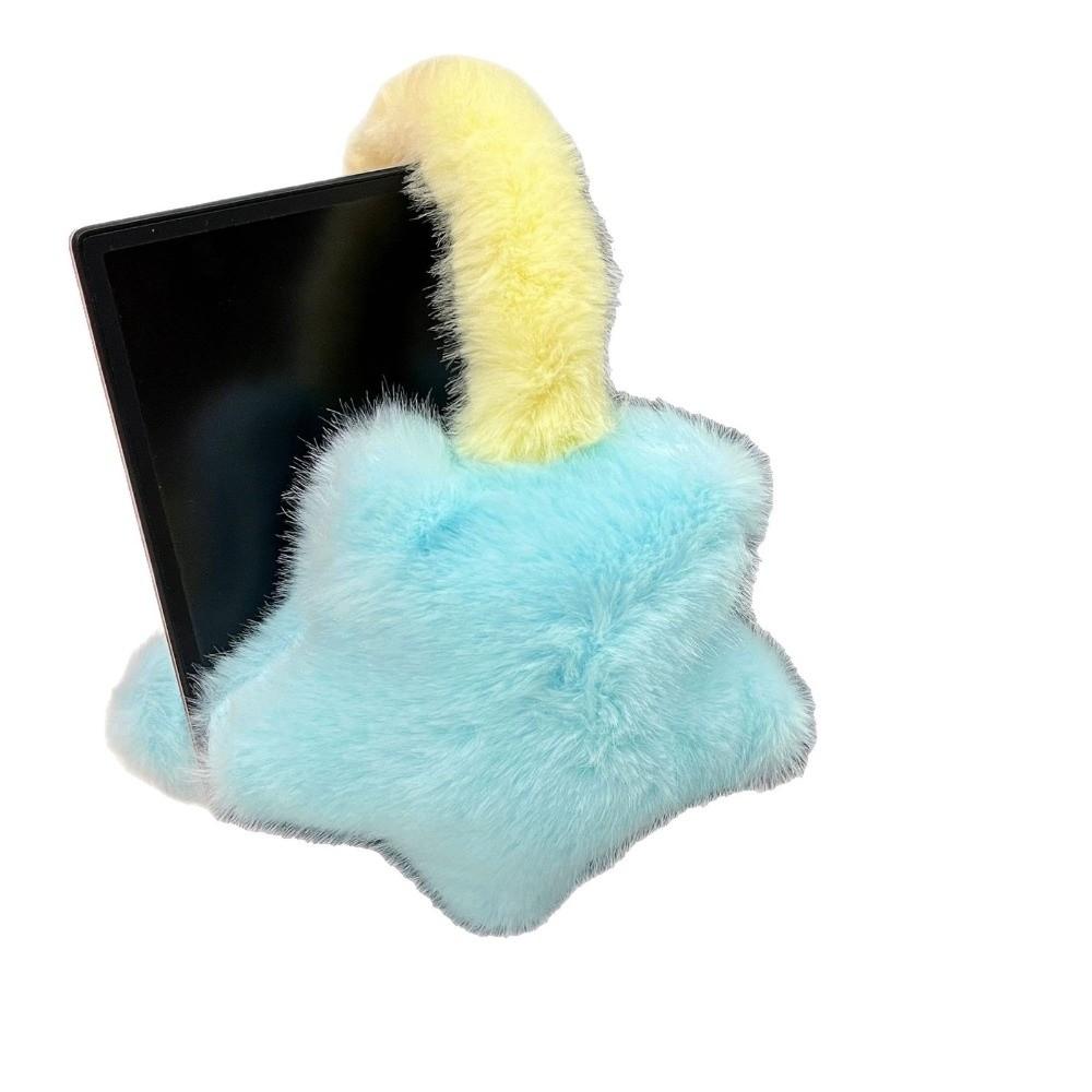Warmth Contrasting Ear Warmers Fluffy Headset Ear Cover Winter Women's Earmuffs  Outdoor Activities