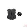 5Pcs/Set Yellow Eyes Black Cats Brooches - Doodle Enamel Backpack Button Pins Badges