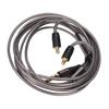 Headphone Audio Cable Music Control Upgrade Earphone Cable with Microphone for ATH CKS1100