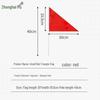 Small Red Triangular Hand-held Training Flag