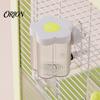 Budgie Water Bottle Automatic Bird Dispenser for Cage, Inside Outside Cage Mount Magnetic Parrot Space-saving Waterer Feeder, Transparent Cockatiel
