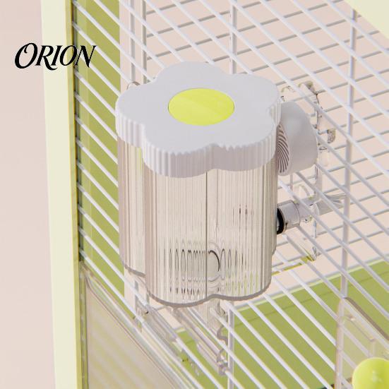 Budgie Water Bottle Automatic Bird Dispenser for Cage, Inside Outside Cage Mount Magnetic Parrot Space-saving Waterer Feeder, Transparent Cockatiel