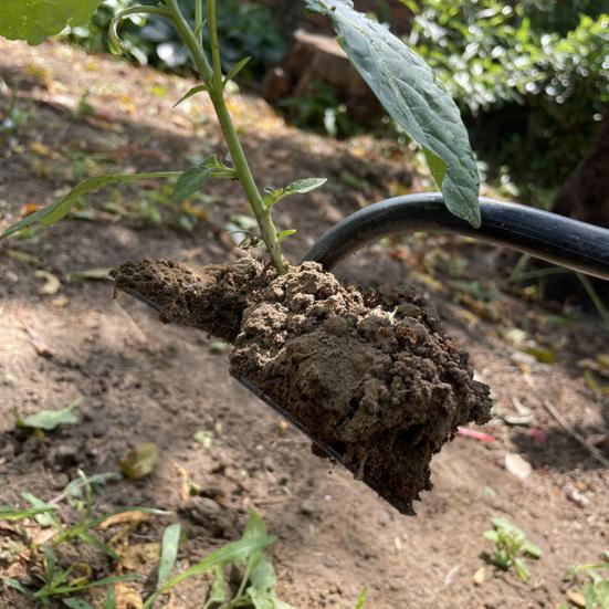 Weed Puller Tool Manganese Steel Uprooting Weeding Tool Garden Weed Remover with Long Handle for Vegetable Planting Weeding