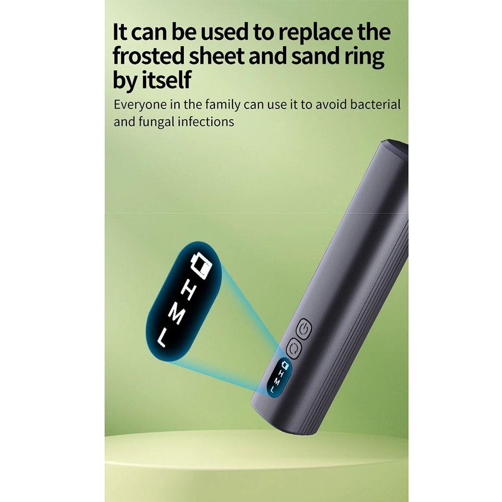 Screen Display Automatic Callus Remover 6-Speed Foot Care File Electric Foot Grinder  Leg Heels