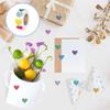 500pcs Exquisite Heart Stickers Love Reward Sticker Sealing Stickers Sealing Label  Valentine's Day