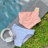Women's Sexy Spaghetti Strap Split Swimsuit - Body-hugging Belly Covering Resort Wear