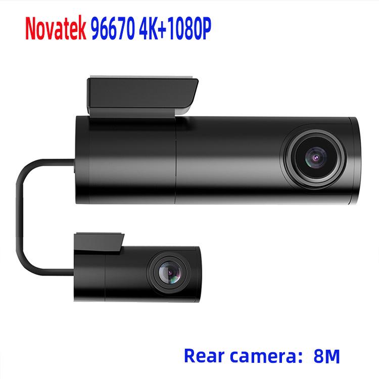 AZDMOE M300S Dash Cam: HD Night Vision, Voice Control, Wireless Install, Mobile App