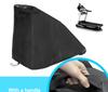 420D Oxford Cloth Coated Silver Top with Ventilation Opening, Left Handle Triangle Treadmill Dust Cover